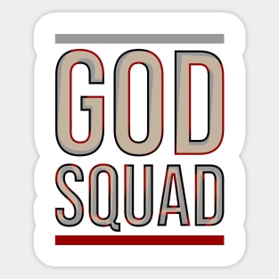 God Squad Sticker